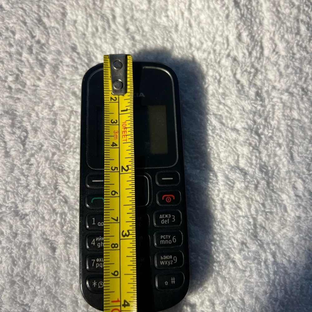 Nokia 1280 - Black Very Rare Cellular Phone UNTESTED